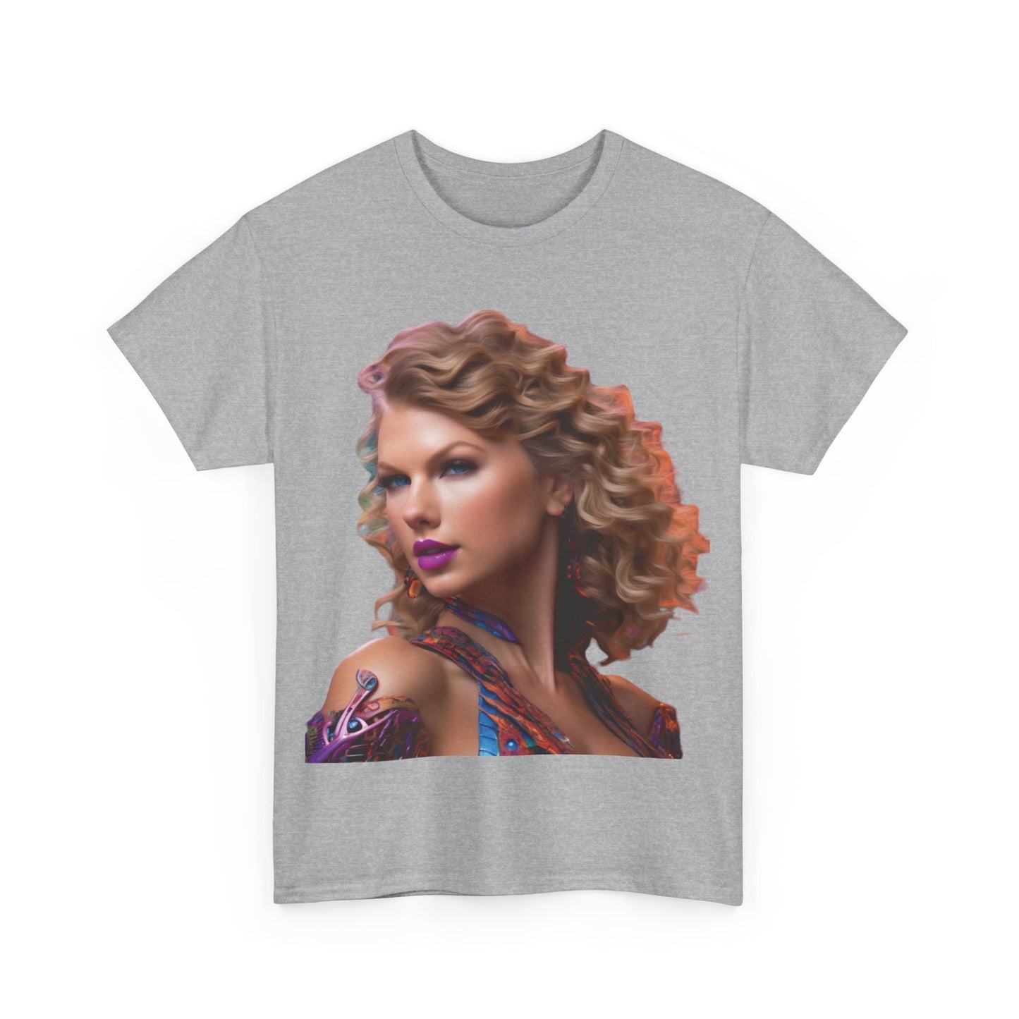 Swifties psychedelic  Taylor Swift Heavy Cotton Tee