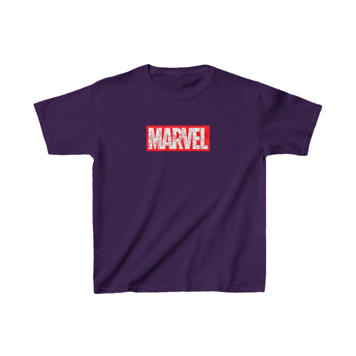 Unisex Childrens Computer Game Marvel Logo Graphic Cotton Tee 16 colors