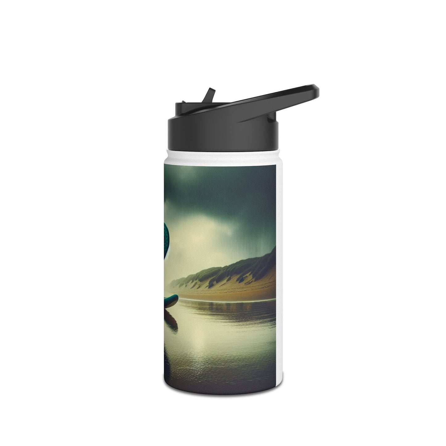 Fantasy Paddleboarding Stainless Steel Water Bottle, Standard Lid