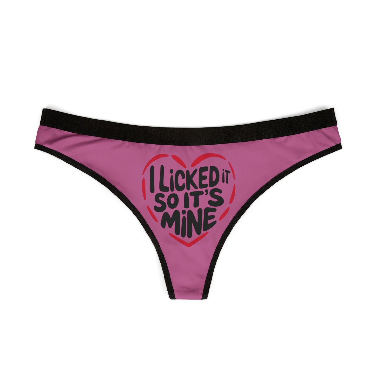 Valentines Naughty Gift Cheeky Womens Thong funny Birthday Anniversary Romantic