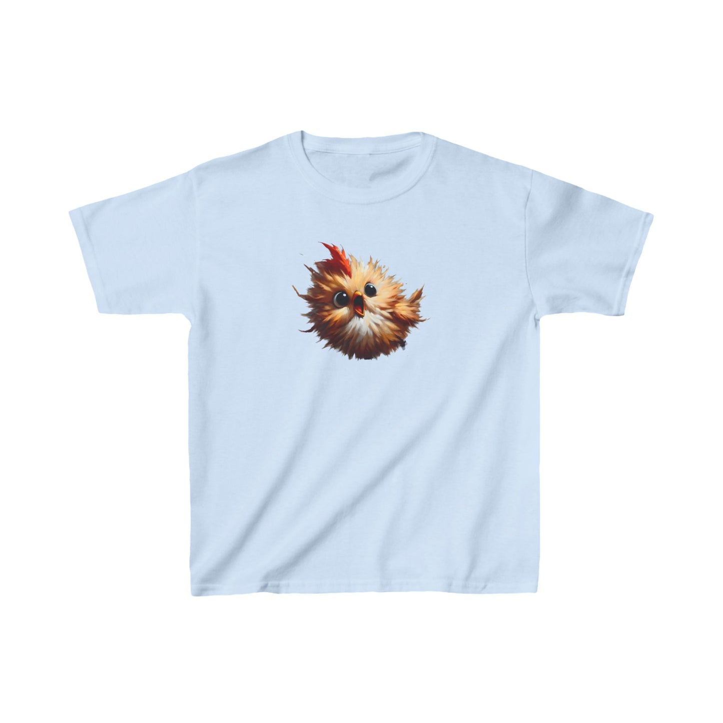 Child´s Unisex Cartoon Bird Graphic Cotton Tee 16 colors