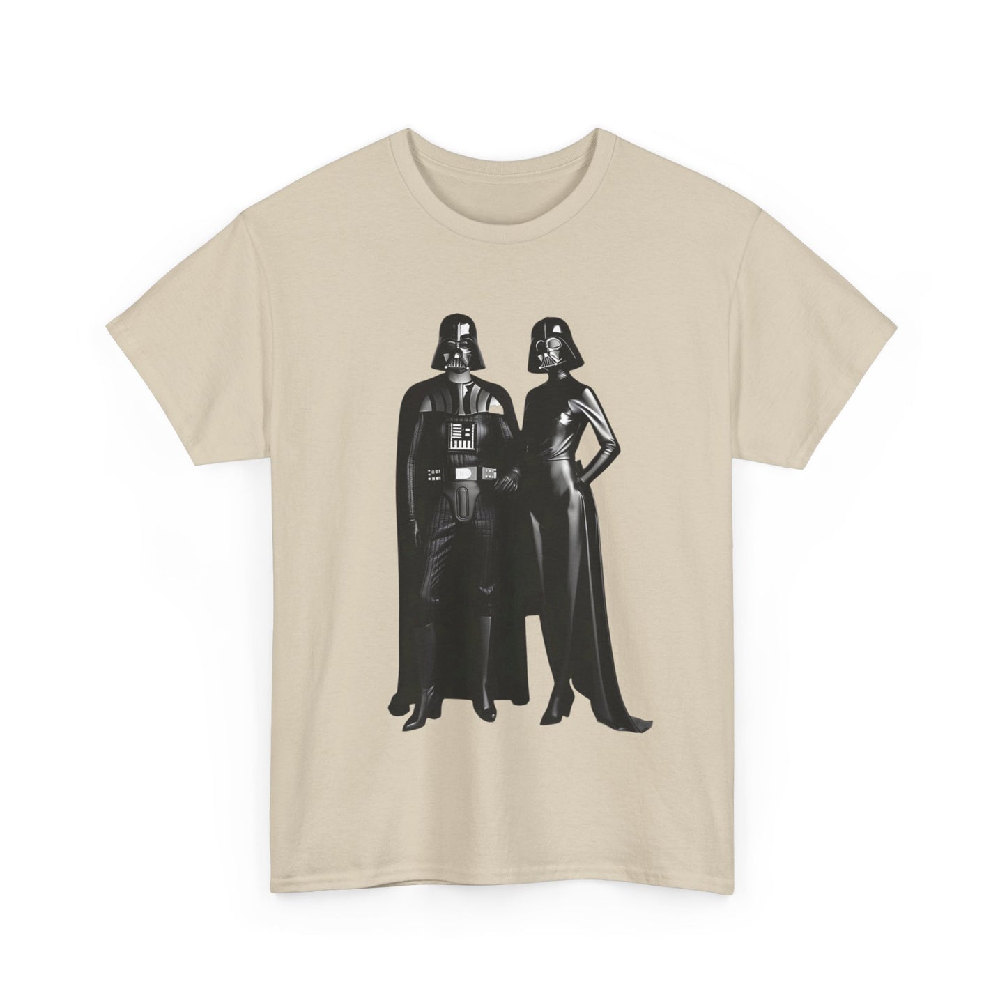 Mr + Mrs Vader Star Wars Unisex Mens Graphic Cotton Funny T Shirt Tee Vintage