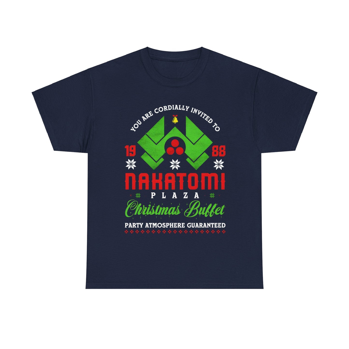 Nakatomi Plaza Christmas 1988 Graphic T-Shirt Urban Unisex Cotton