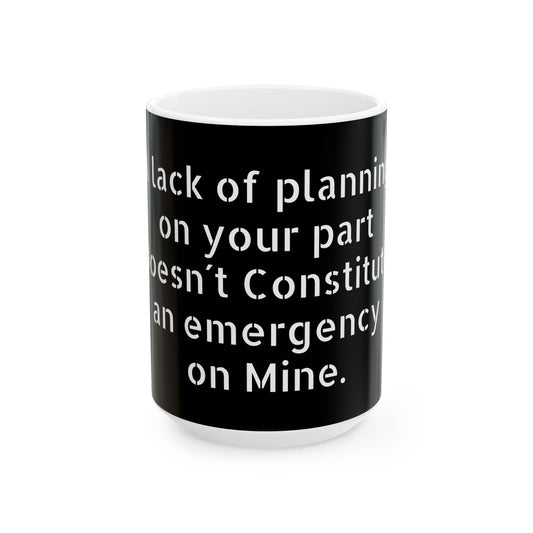 F-Word Mug - Add some adult humor to your morning routine with this glossy ceramic mug.