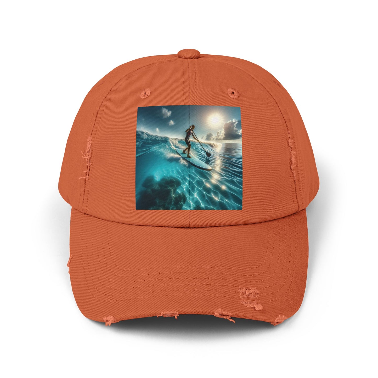 Unisex Distressed Paddleboarders Cap