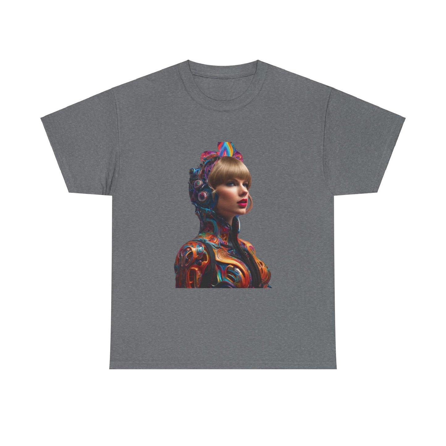 Swifties psychedelic  Taylor Swift Heavy Cotton Tee