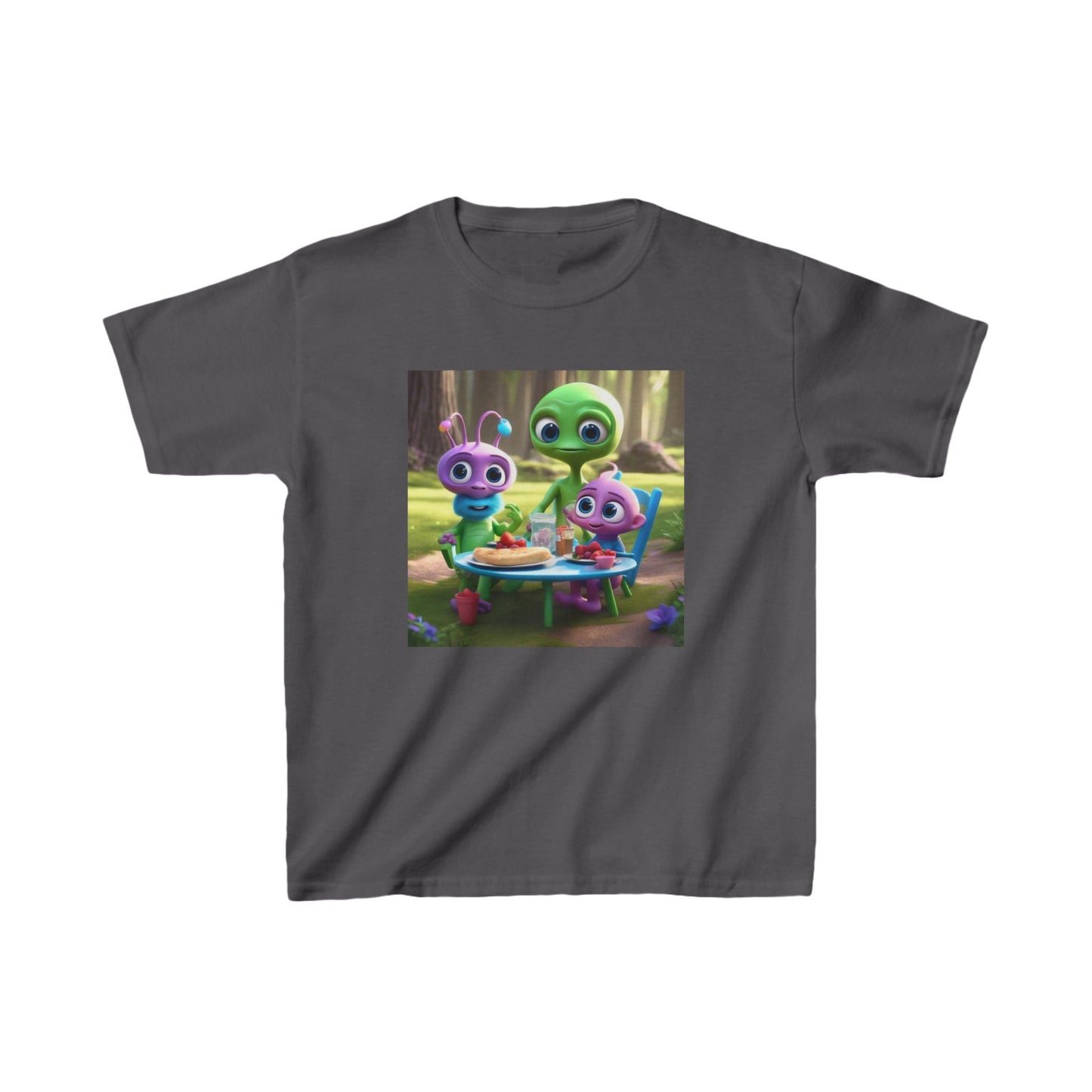 Kids Cute Aliens Heavy Cotton Tee 16 colors