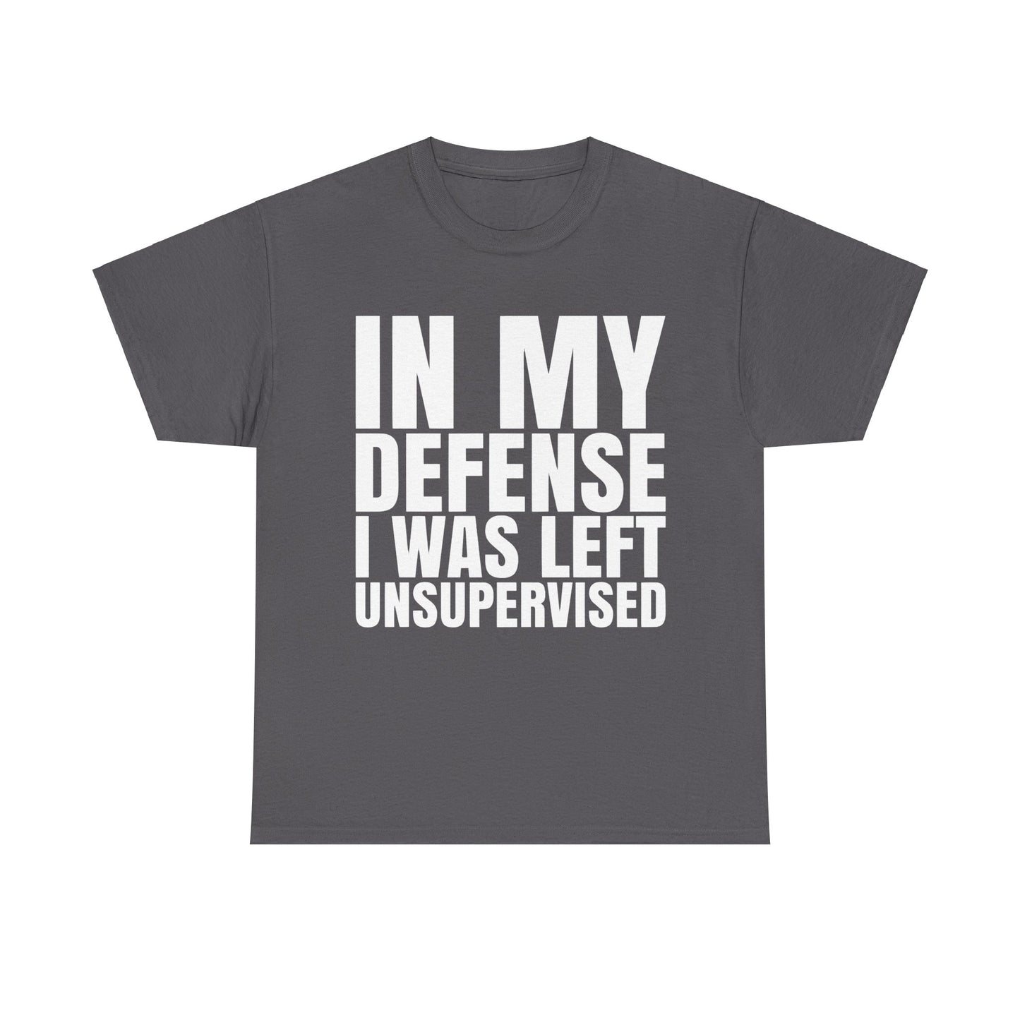 In My Defense Graphic Unisex  Tee Shirt