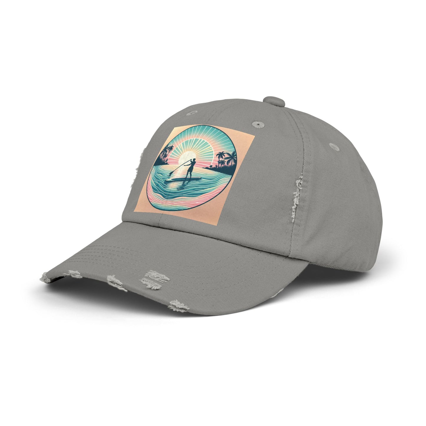 Unisex Distressed Paddleboarders Cap