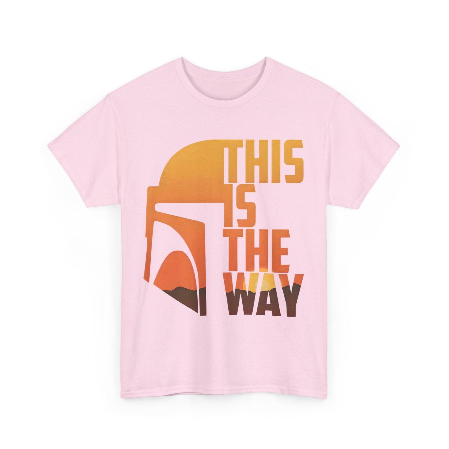 Mandalorian Star Wars This is the Way Logo Graphic Unisex  Tee Shirt