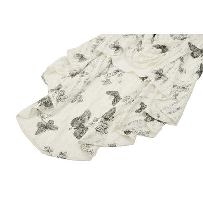 Back view of the Dark in Love Zosia Dress displaying its unique ruched skirt and stunning silhouette.