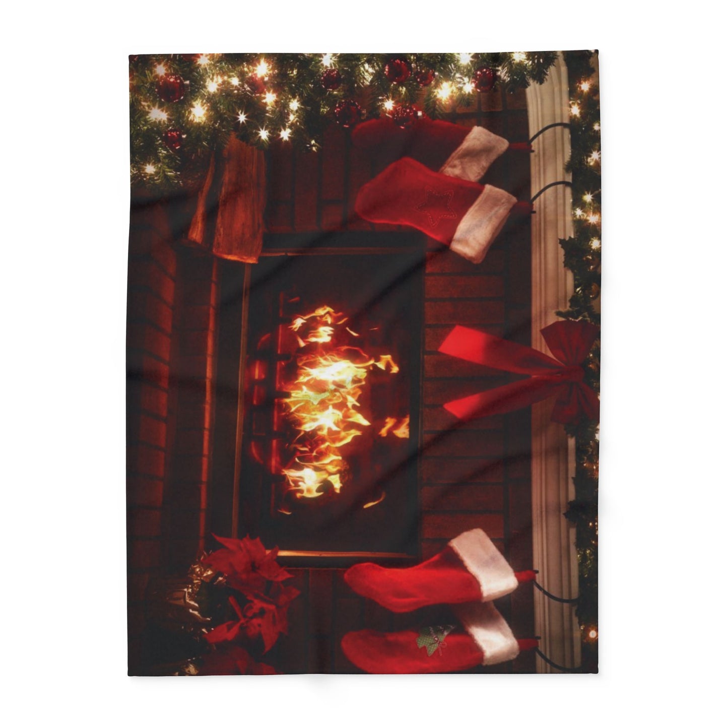 Decorative and Warm Christmas Arctic Fleece Blanket