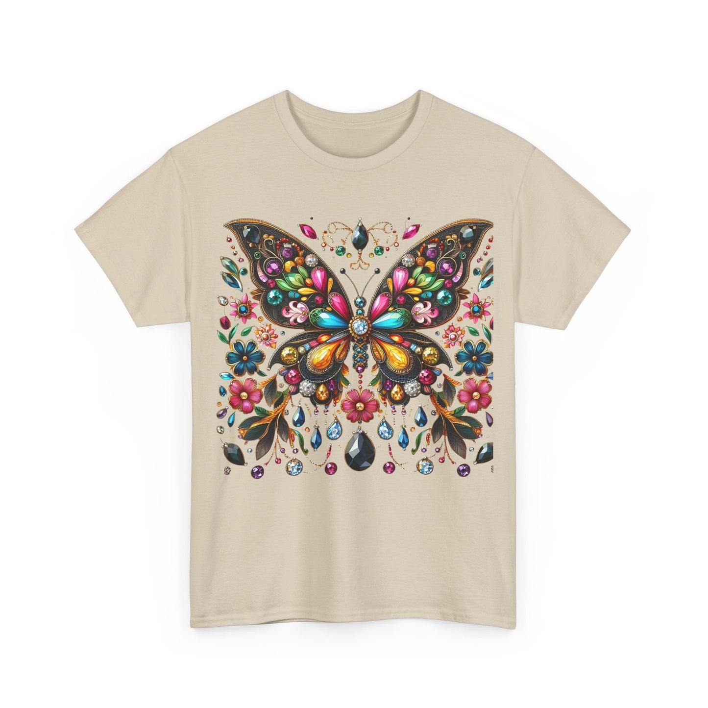 Enchanting Butterfly Brooch Unisex T Shirt Graphic Tee Unisex