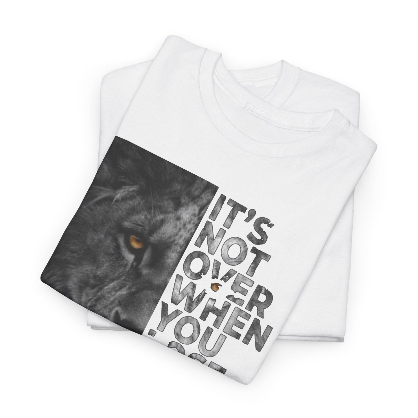 It´s Not Over Graphic Unisex T Shirt TEE Mens Womens Urban