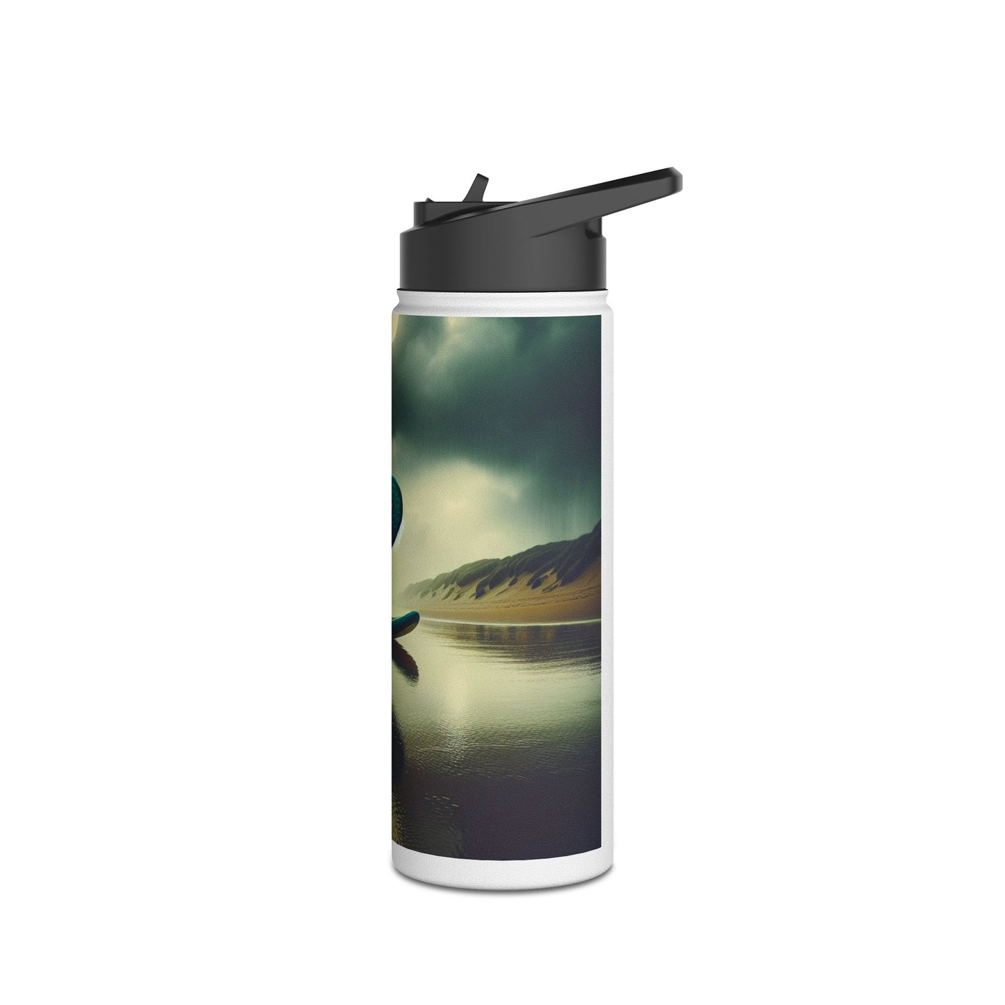 Fantasy Paddleboarding Stainless Steel Water Bottle, Standard Lid