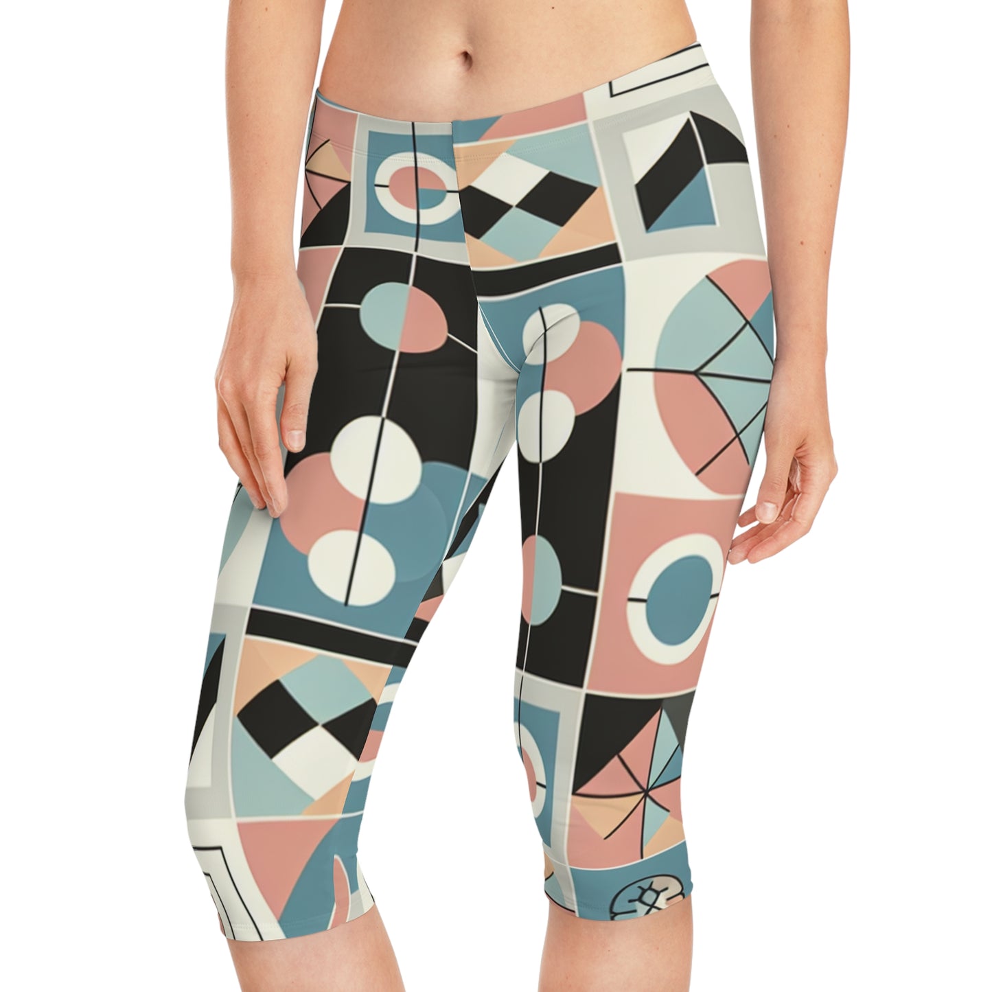 Sweat Storm Surge Fitness Haven - Capri Leggings