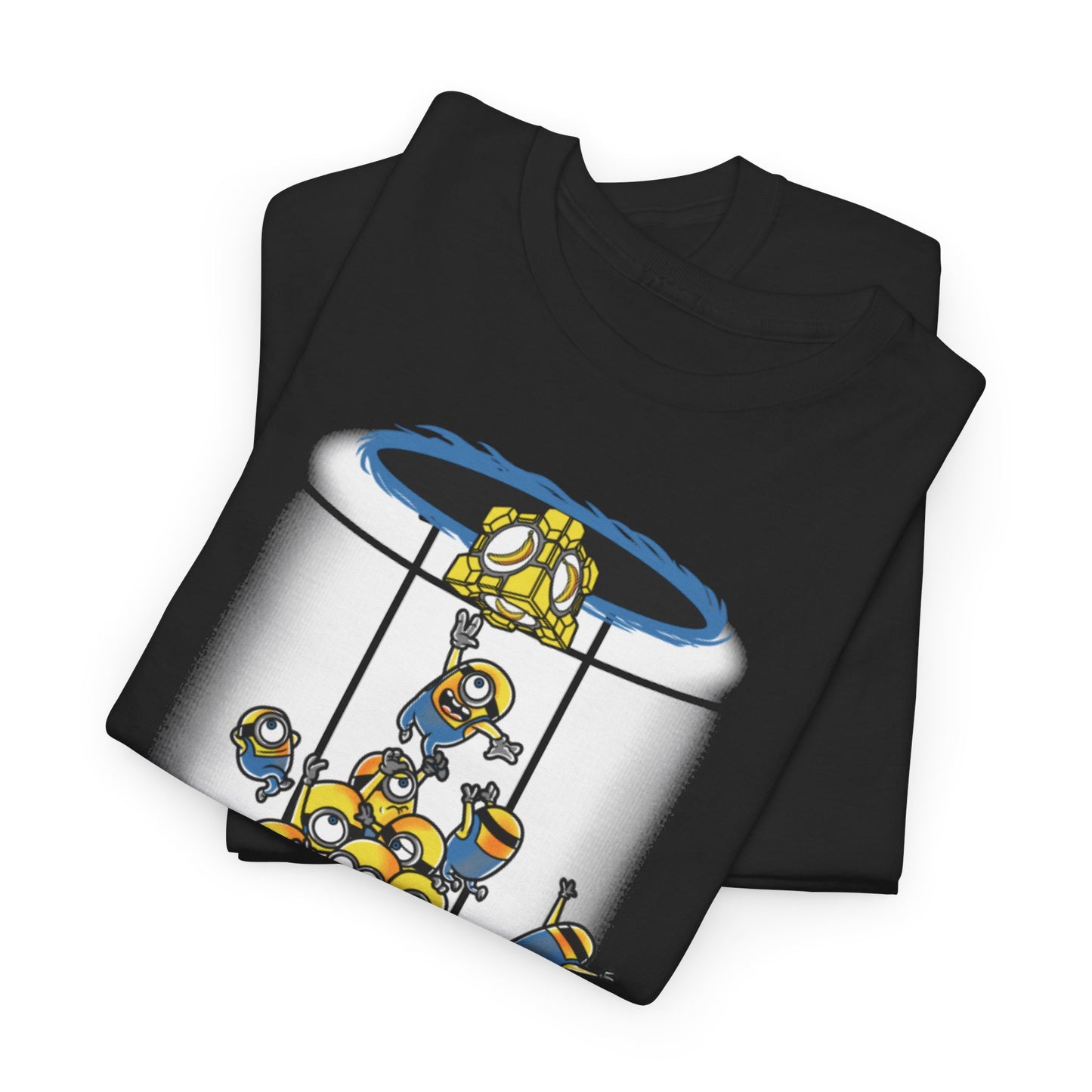 Minions Portal Mashup Unisex Men´s Women´s Graphic T Shirt Tee