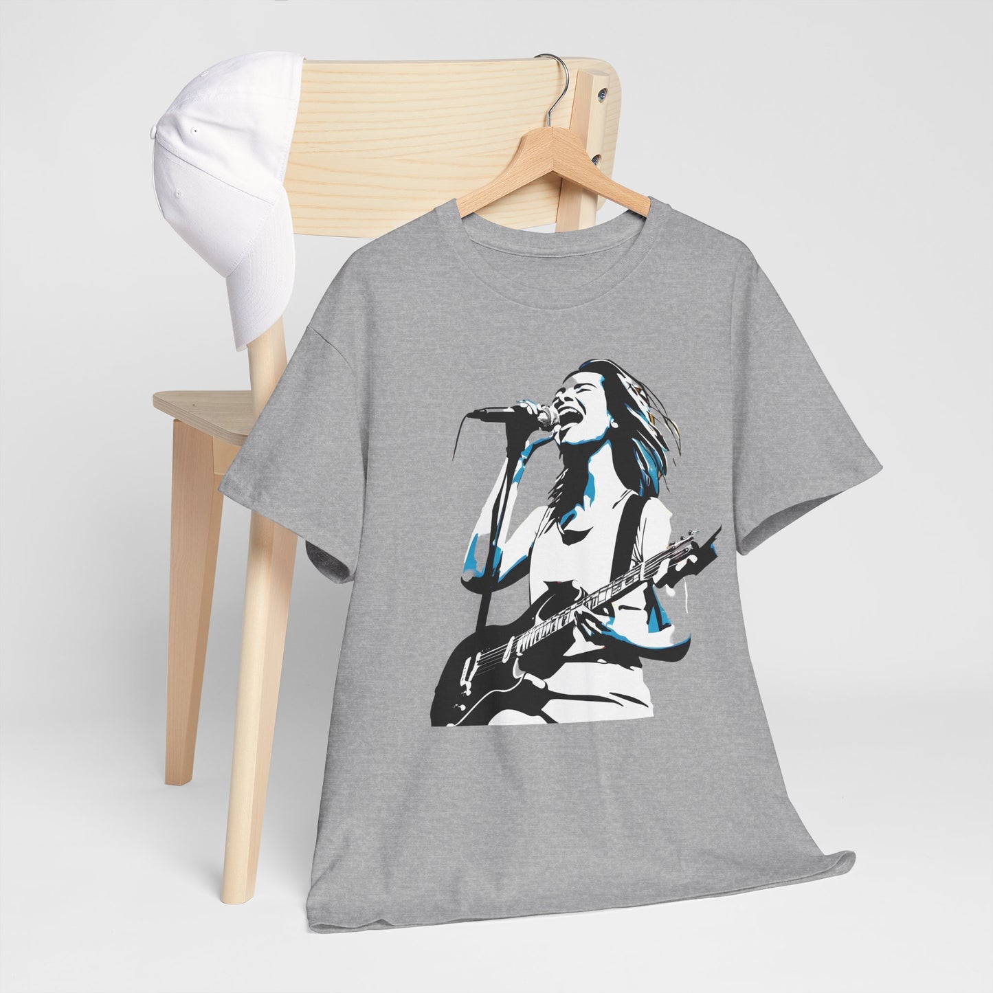 Legend of Rock Graphic T-Shirt, Urban Streetwear Top, Unisex Cotton