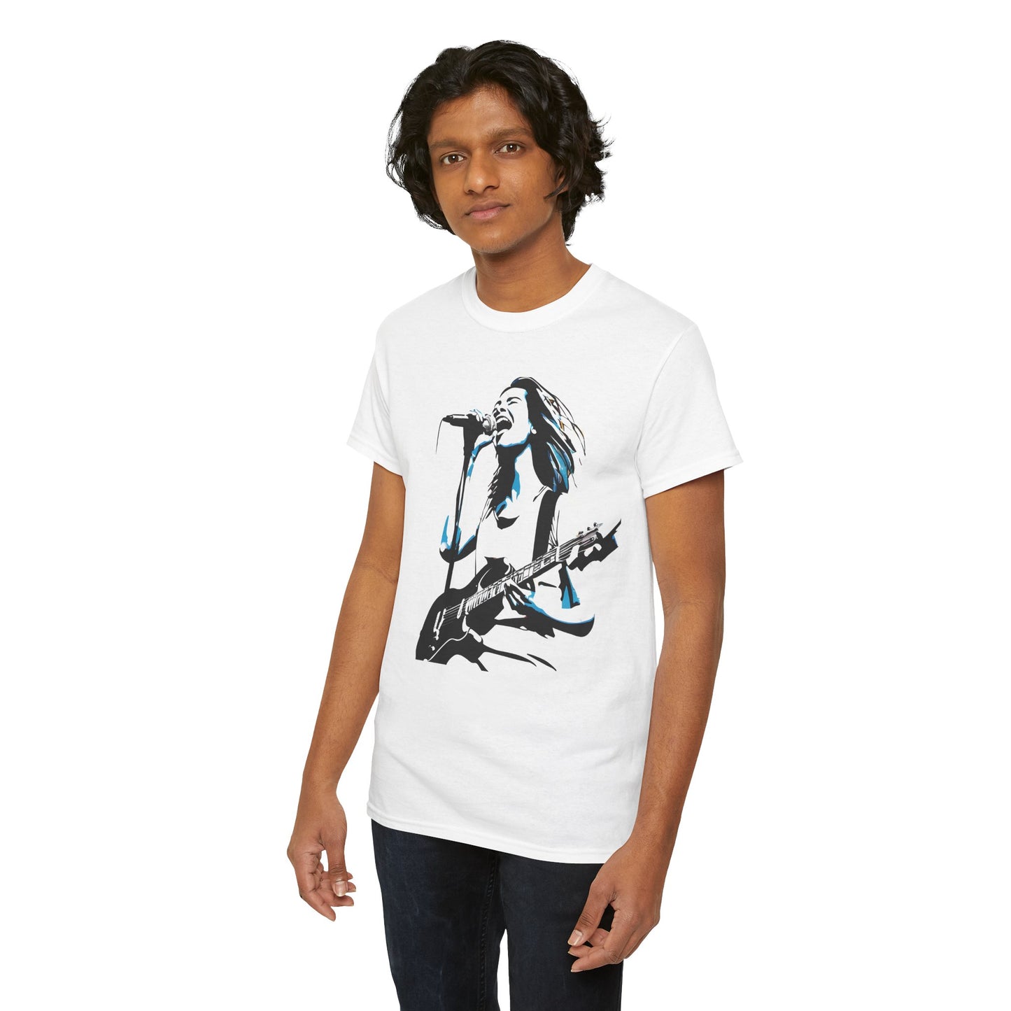 Legend of Rock Graphic T-Shirt, Urban Streetwear Top, Unisex Cotton