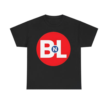 Unisex Wall-E Logo Graphic Tee in classic black, showcasing a bold logo graphic for a chic and timeless look.