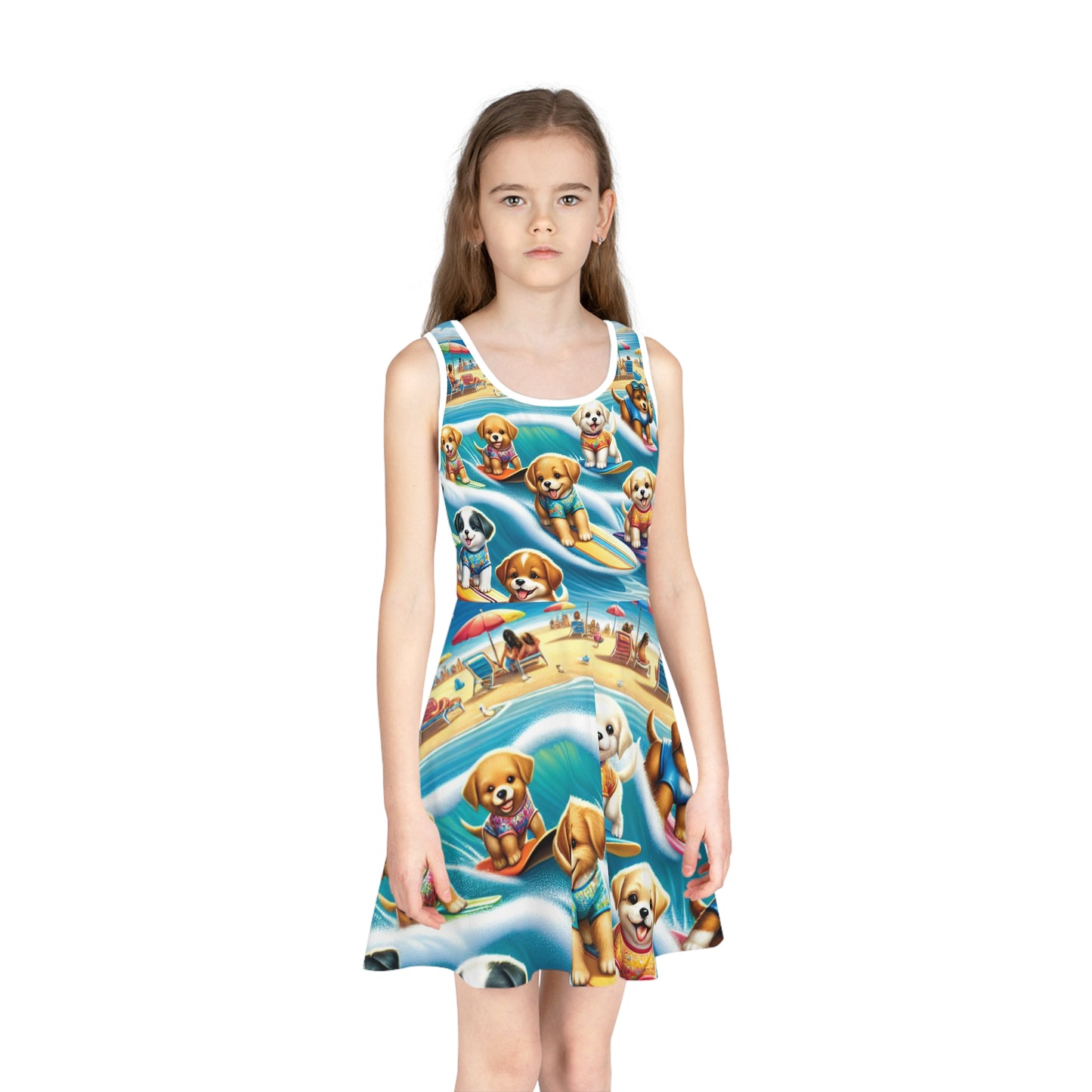 Isabella Charmeuse - Girls Sundress