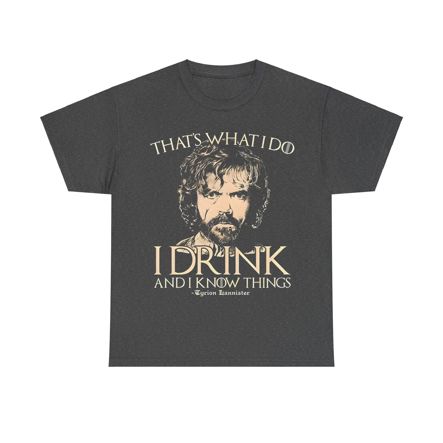 Tyrion Lanister Game of Thrones  Graphic Unisex  Tee Shirt