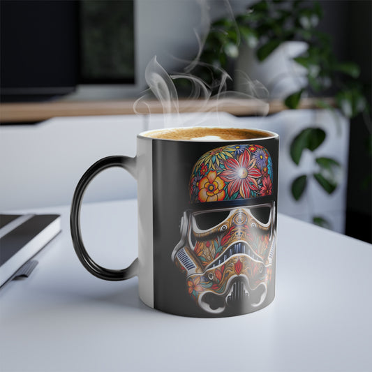 Artistic Stormtrooper Heat change Coffee Mug, Tea Mug, Office Mug