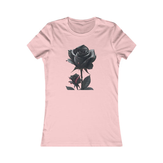 Midnight Elegy Sexy Women's Graphic Cotton Funny T Shirt Tee.