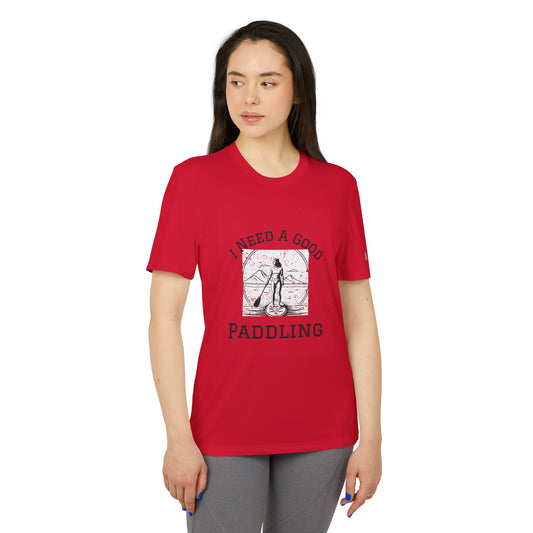 Adidas Womens  Paddleboarders T-shirt  Red