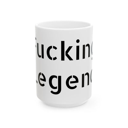 Funny office mug with an F-word slogan, ideal for gifting to cheeky friends or colleagues.