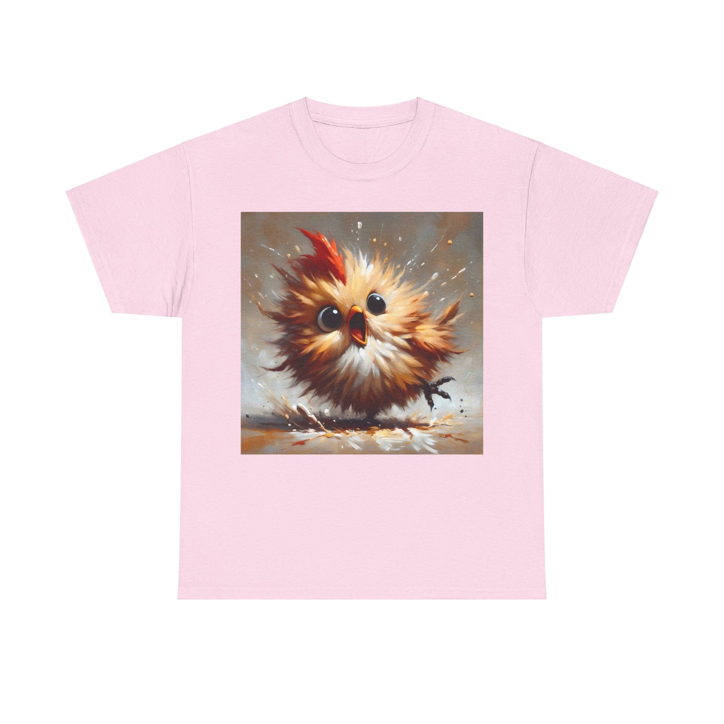 Explosive Joy Tee - Cartoon Bird Edition  Unisex Cotton Tee Graphic T Shirt