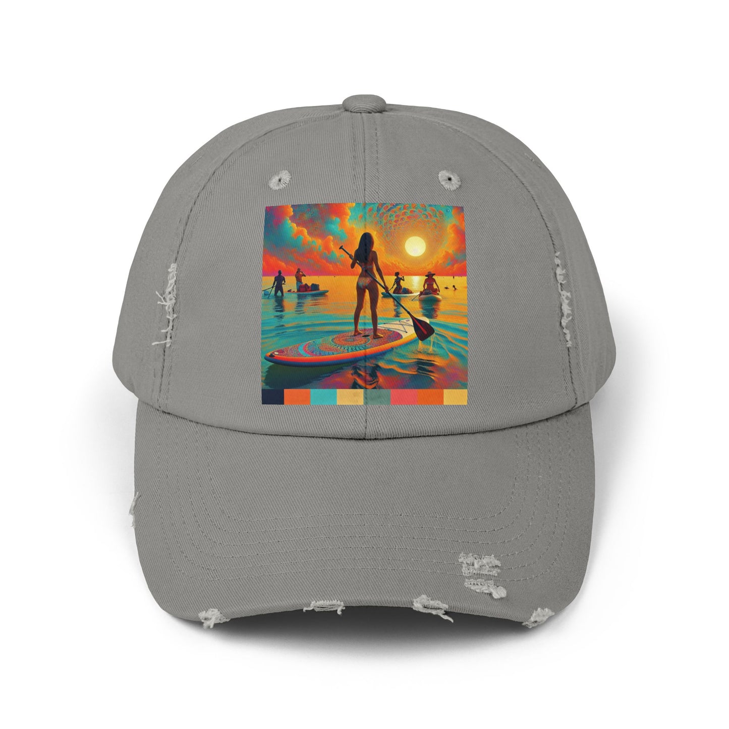 Unisex Distressed Paddleboarders Cap