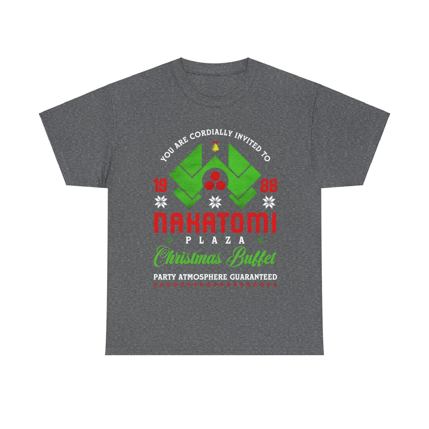 Nakatomi Plaza Christmas 1988 Graphic T-Shirt Urban Unisex Cotton