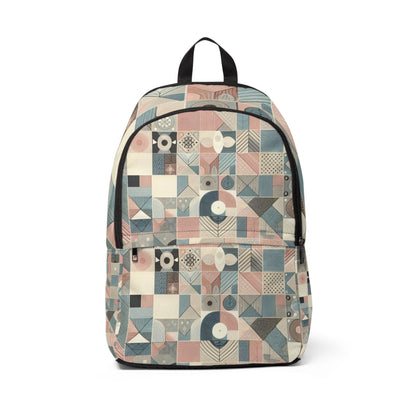 Pastel Fusion Backpack by Dazzling Dreams Studio – A chic and stylish modern backpack in serene pastel hues, perfect for adding elegance to any outfit.
