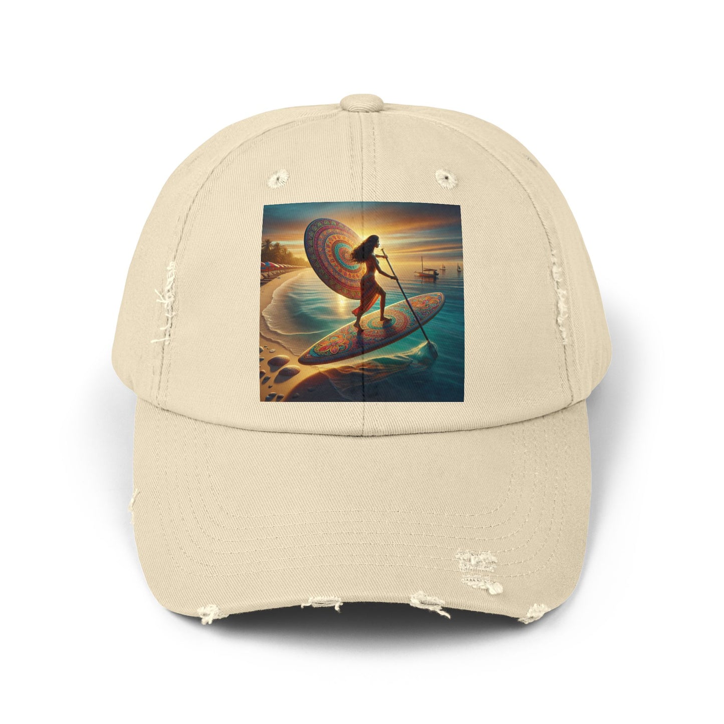 Unisex Distressed Paddleboarders Cap