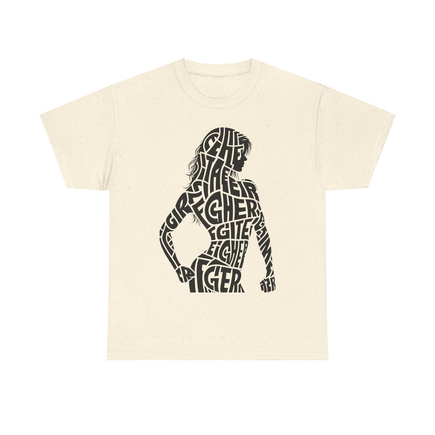 Fighter Girl  Graphic Unisex  T Shirt Tee