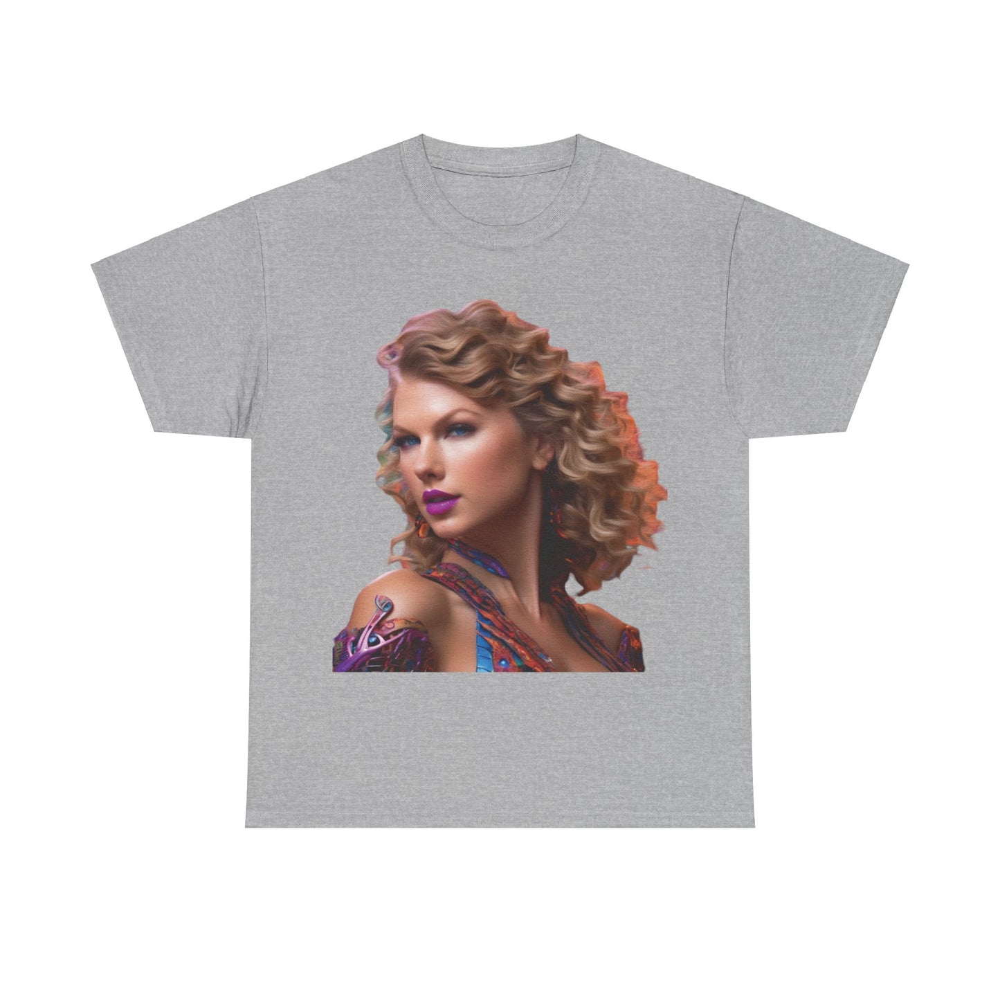 Swifties psychedelic  Taylor Swift Heavy Cotton Tee