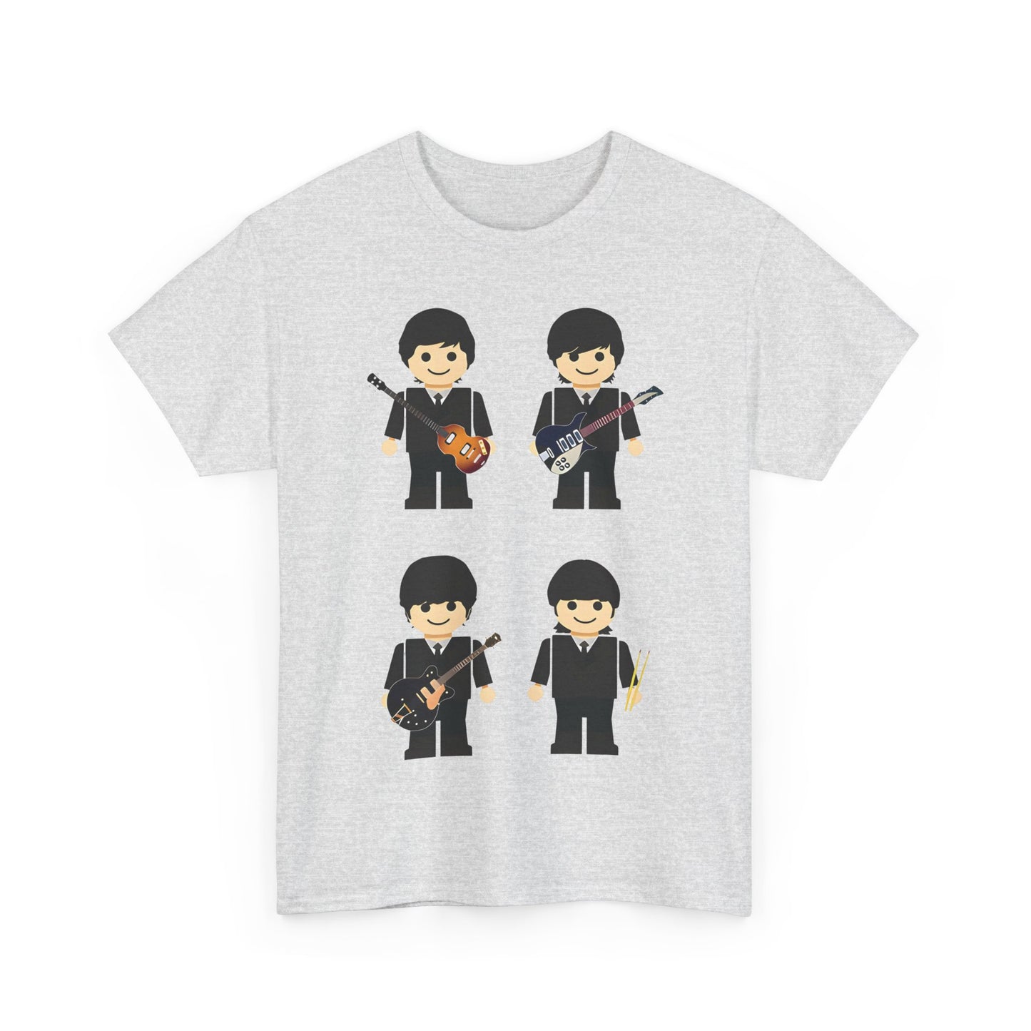 Lego Beatles Graphic T-Shirt Urban Unisex Cotton Tee