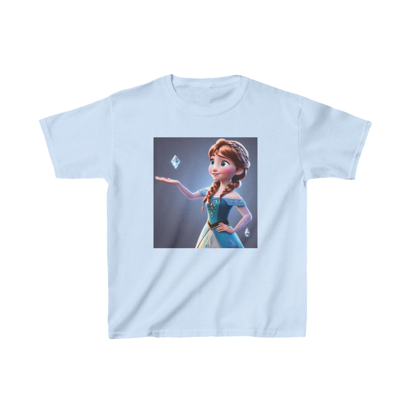 Kids Frozen Anna Heavy Cotton Tee 16 colors