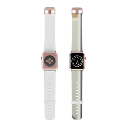 Elegant display of the PixelVibe Pastel Geometric Apple Watch Band by Dazzling Dreams Studio, showcasing its lightweight design and vibrant aesthetic.