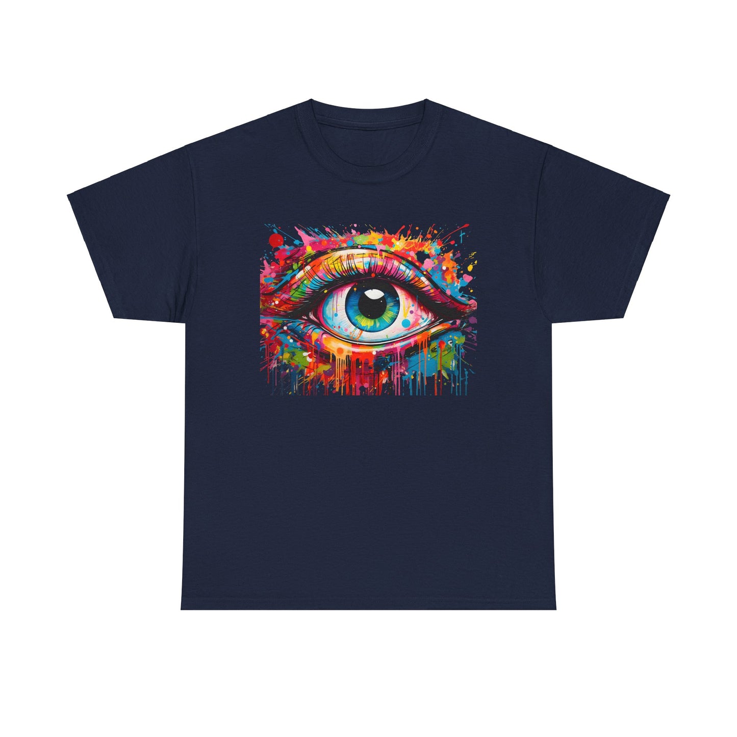 Visionary Drip Graffiti  Graphic Unisex  T Shirt Tee