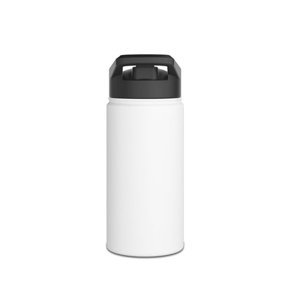Luxury Fantasy Paddleboarding Stainless Steel Water Bottle in a sleek white finish, perfect for maintaining hydration on paddleboarding excursions.