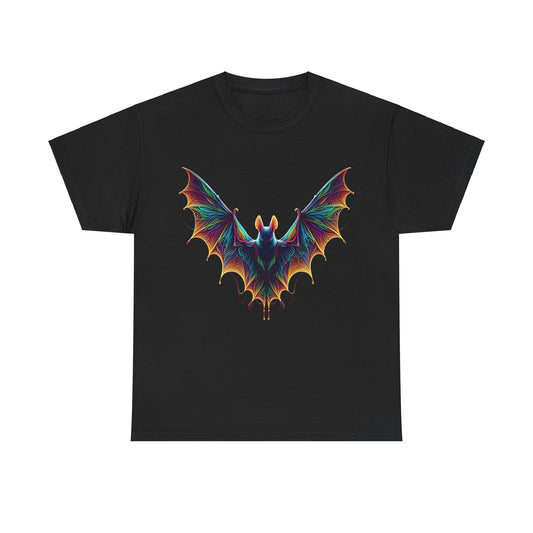 Radiant Evolution Bat Tee  Unisex Cotton Tee Graphic T Shirt