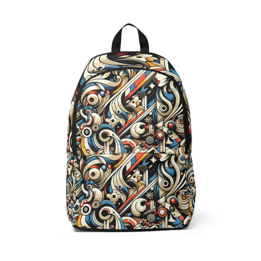 Abstract Elegance Unleashed - Backpack