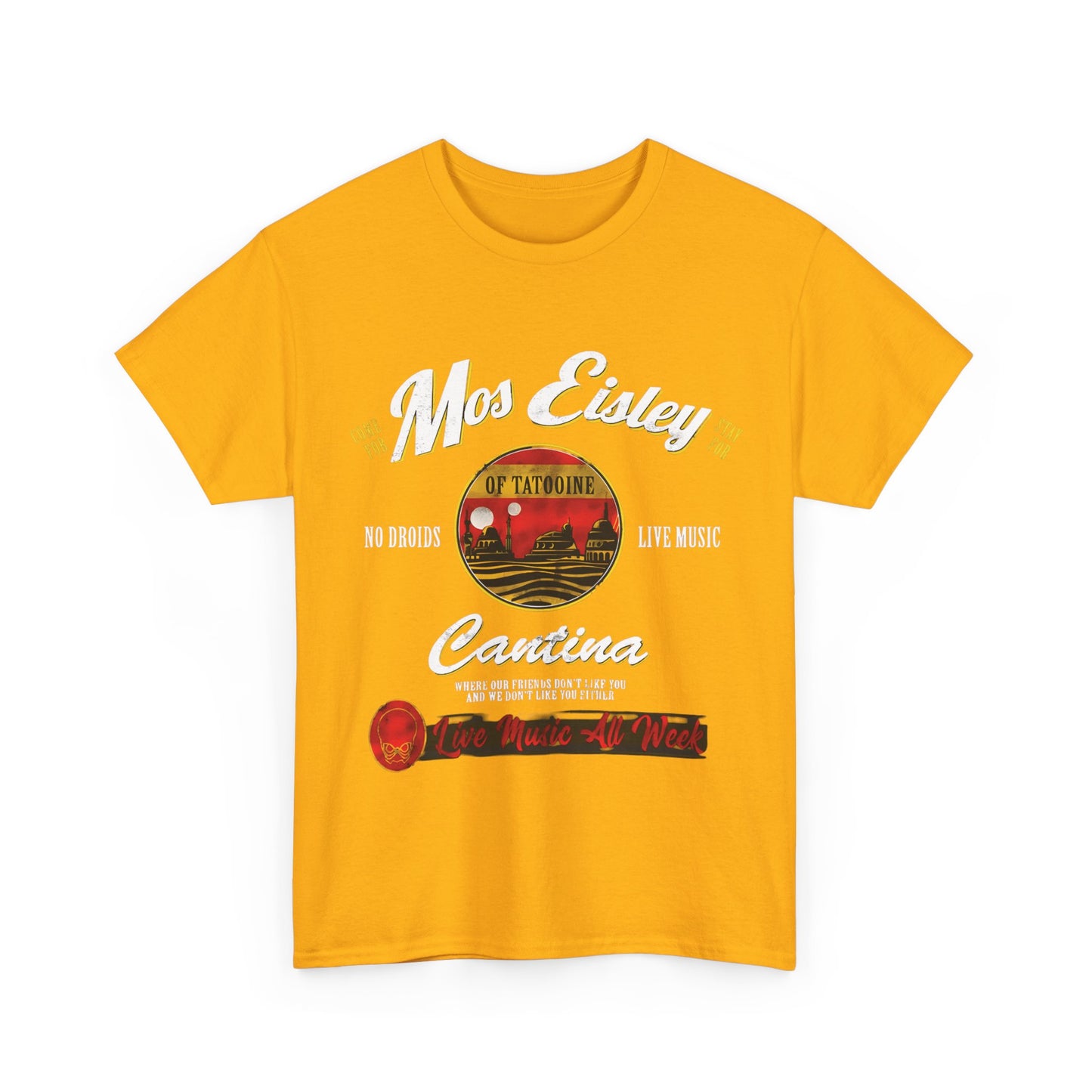 Star wars Mos Eisley Cantina Graphic T-Shirt Urban Unisex Cotton