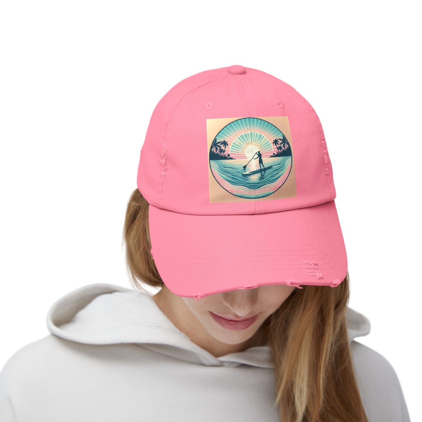 Unisex Distressed Paddleboarders Cap