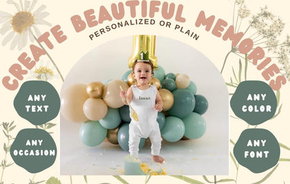 A beautiful display of DreamBuy's Safari Dungarees, an exquisite choice for a baby shower gift.