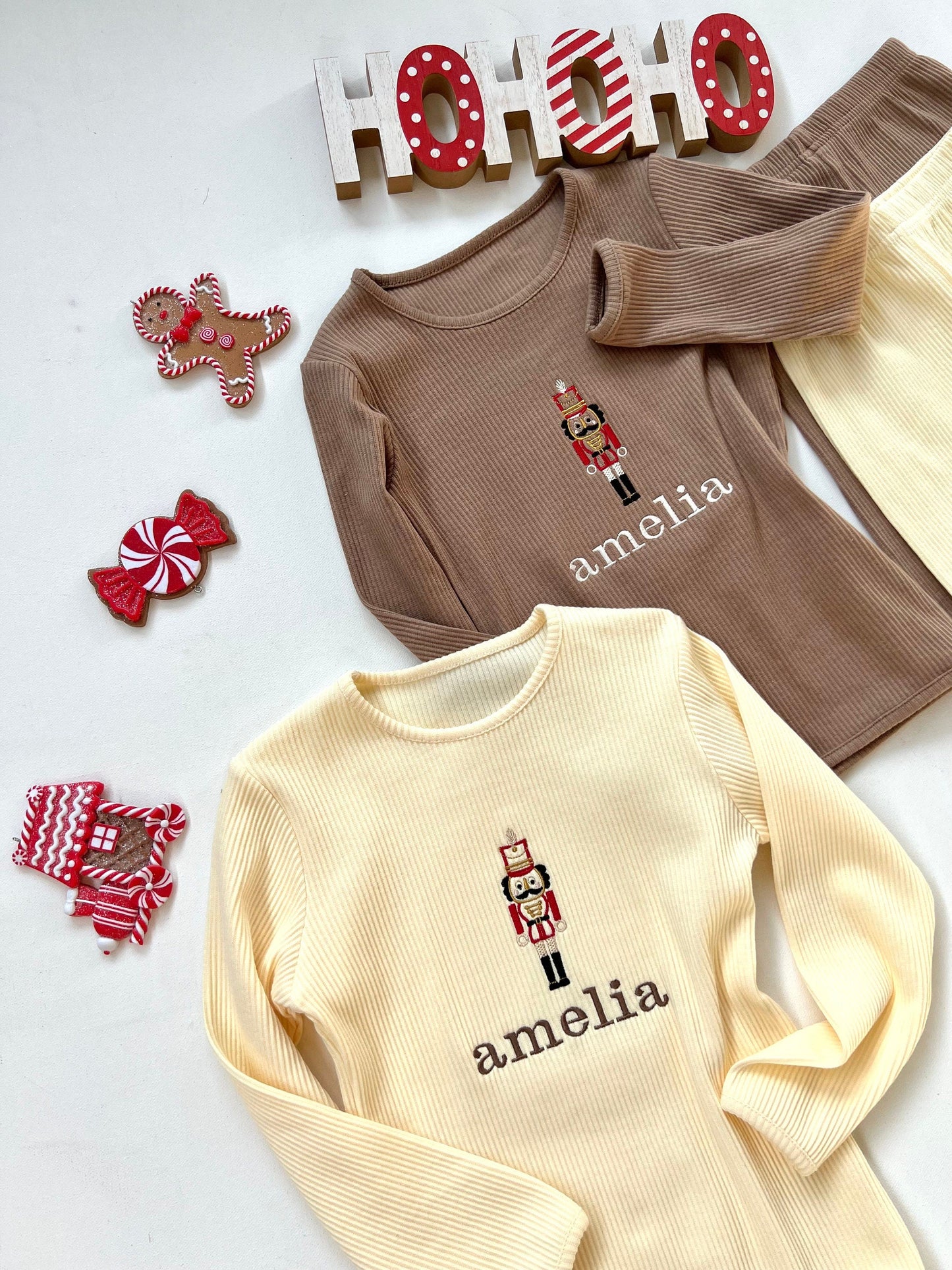 Elegant matching Nutcracker outfits for the entire family from DreamBuy, designed for comfort and style during festive gatherings.