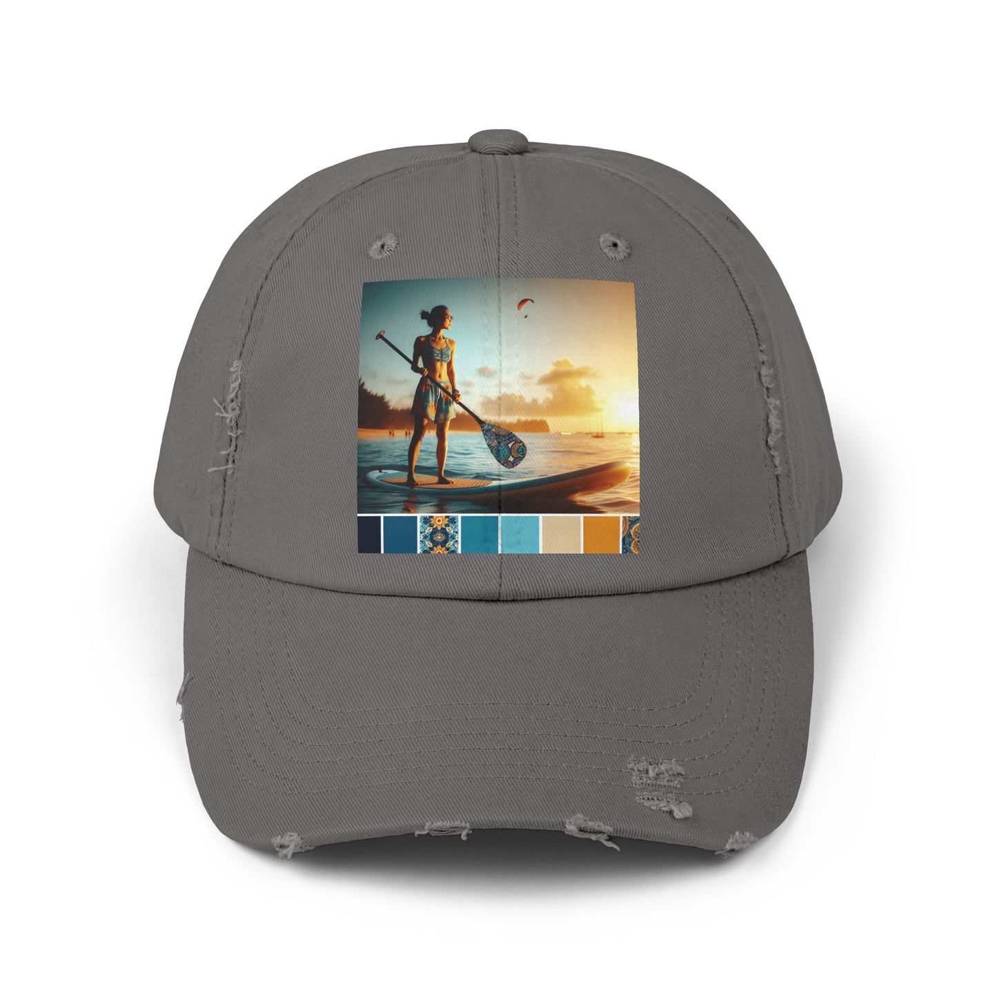 Unisex Distressed Paddleboarders Cap