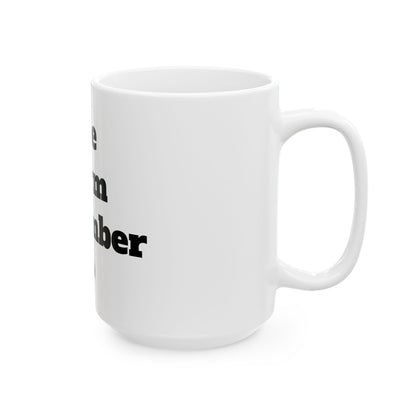 Inappropriate Slogan Ceramic Mug featuring a cheeky F-word design, perfect for funny office gifts and adult humour lovers.